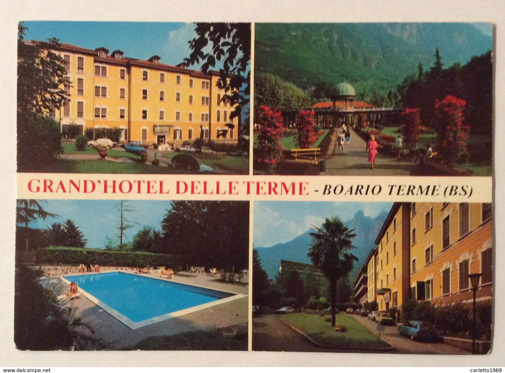 BOARIO TERME - GRAND HOTEL DELLE TERME  NV FG - Brescia