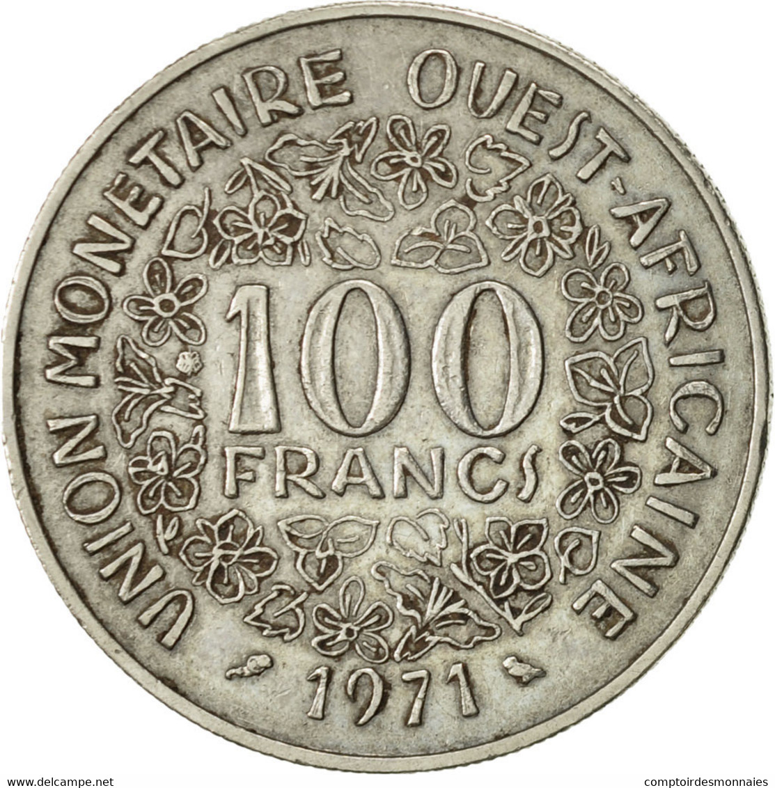 Monnaie, West African States, 100 Francs, 1971, Paris, SUP, Nickel, KM:4 - Ivoorkust