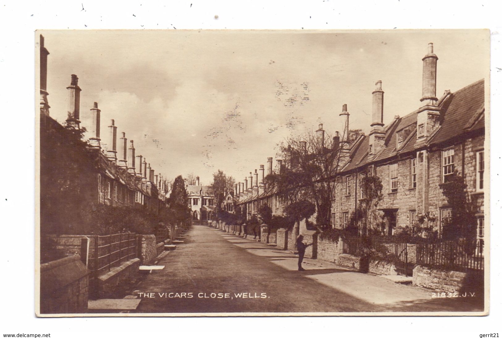 UK - ENGLAND - SOMERSET - WELLS, The Vicars Close, 1942 - Wells