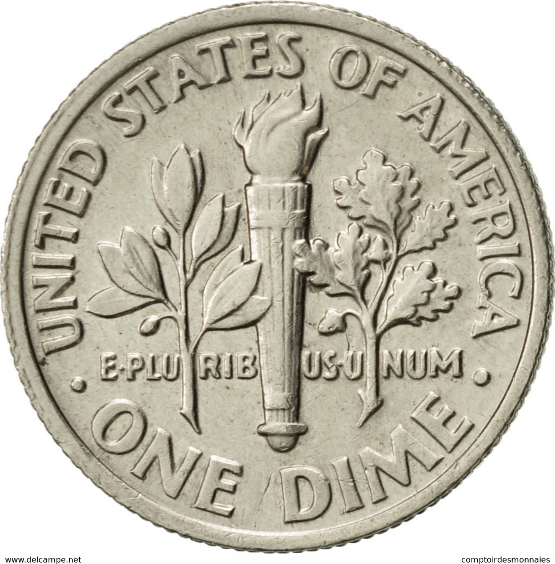 Monnaie, États-Unis, Roosevelt Dime, Dime, 1990, U.S. Mint, Philadelphie, SUP - 1946-...: Roosevelt