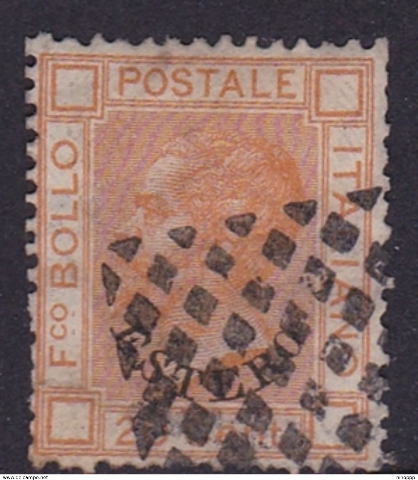 Italy-Italian Offices Abroad-General Issues- S11 1878  20c Orange, Used - General Issues