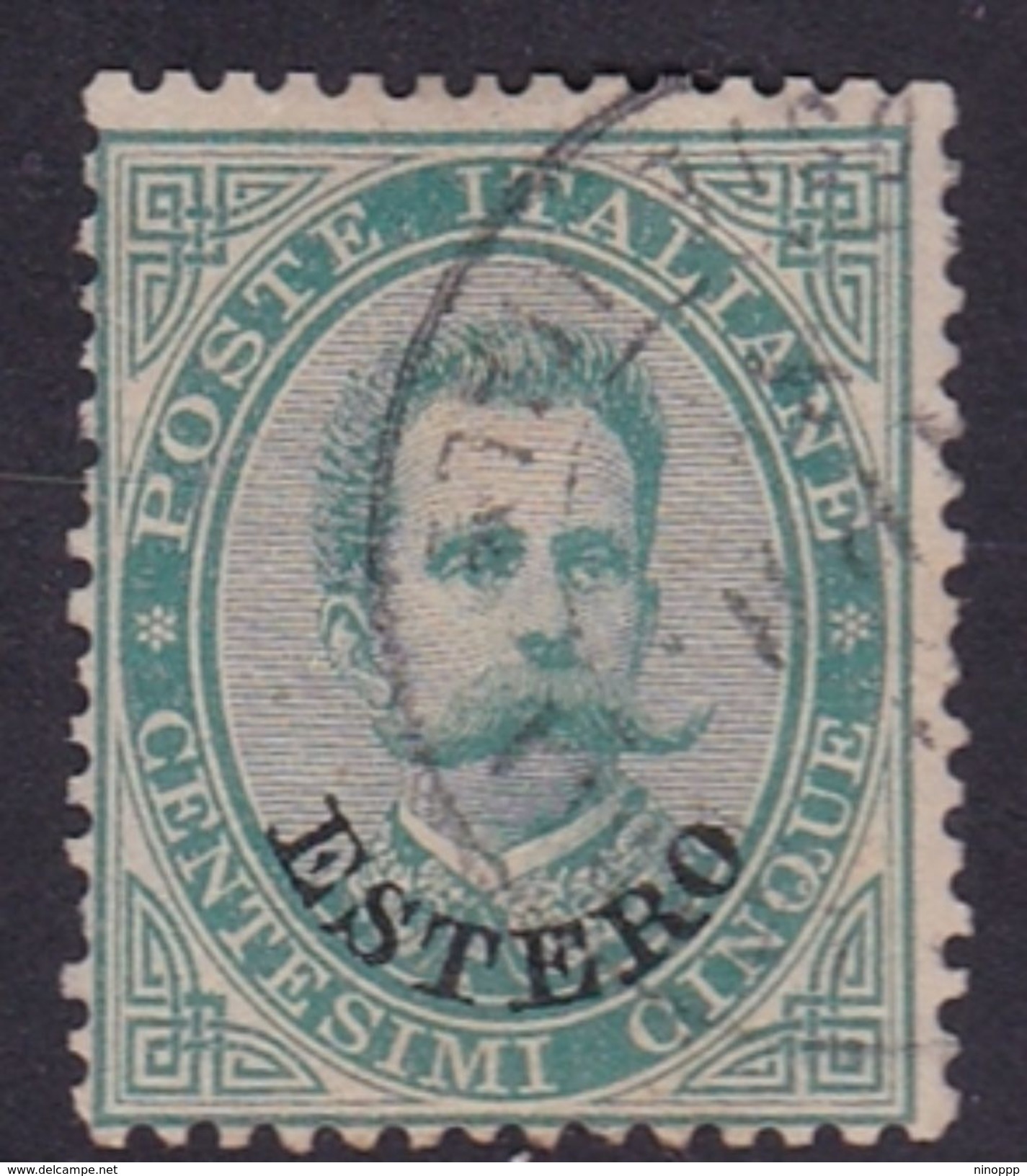 Italy-Italian Offices Abroad-General Issues- S12 1882  5c Green, Used - General Issues