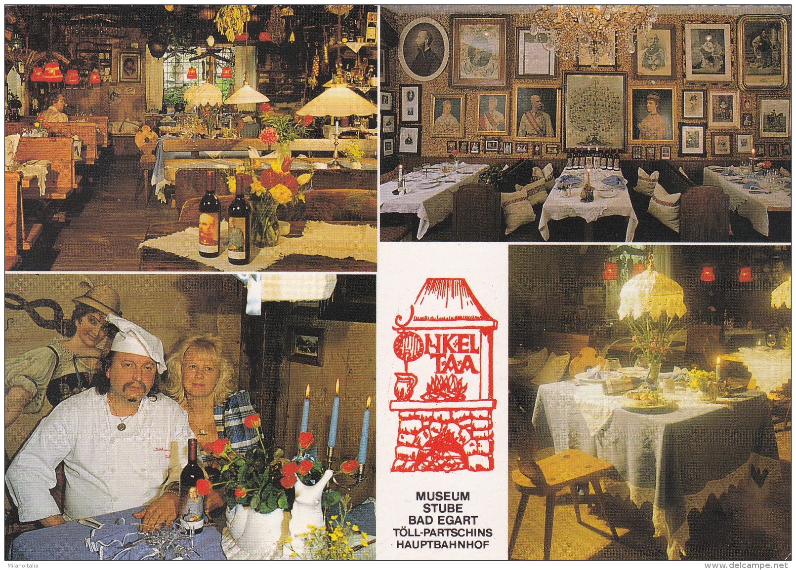 Töll-Partschins Bei Meran - Restaurant Museumstube Bad Egart Onkel Taa - Autres & Non Classés