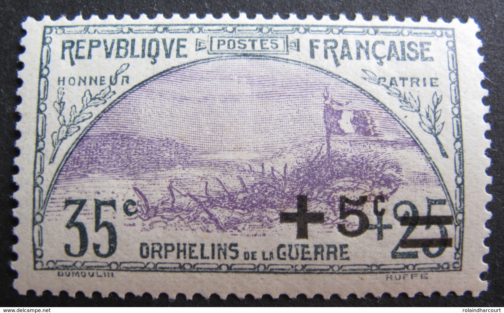 LOT M2269/62 - 1922 - AU PROFIT DES ORPHELINS DE LA GUERRE - N°166 NEUF** - Cote : 35,00 &euro; - Unused Stamps