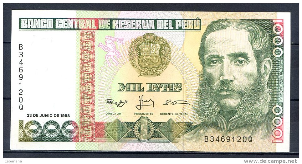 460-Pérou Billet De 500 Intis 1988 B346Q Neuf - Peru