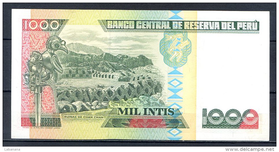 460-Pérou Billet De 500 Intis 1988 B346Q Neuf - Peru