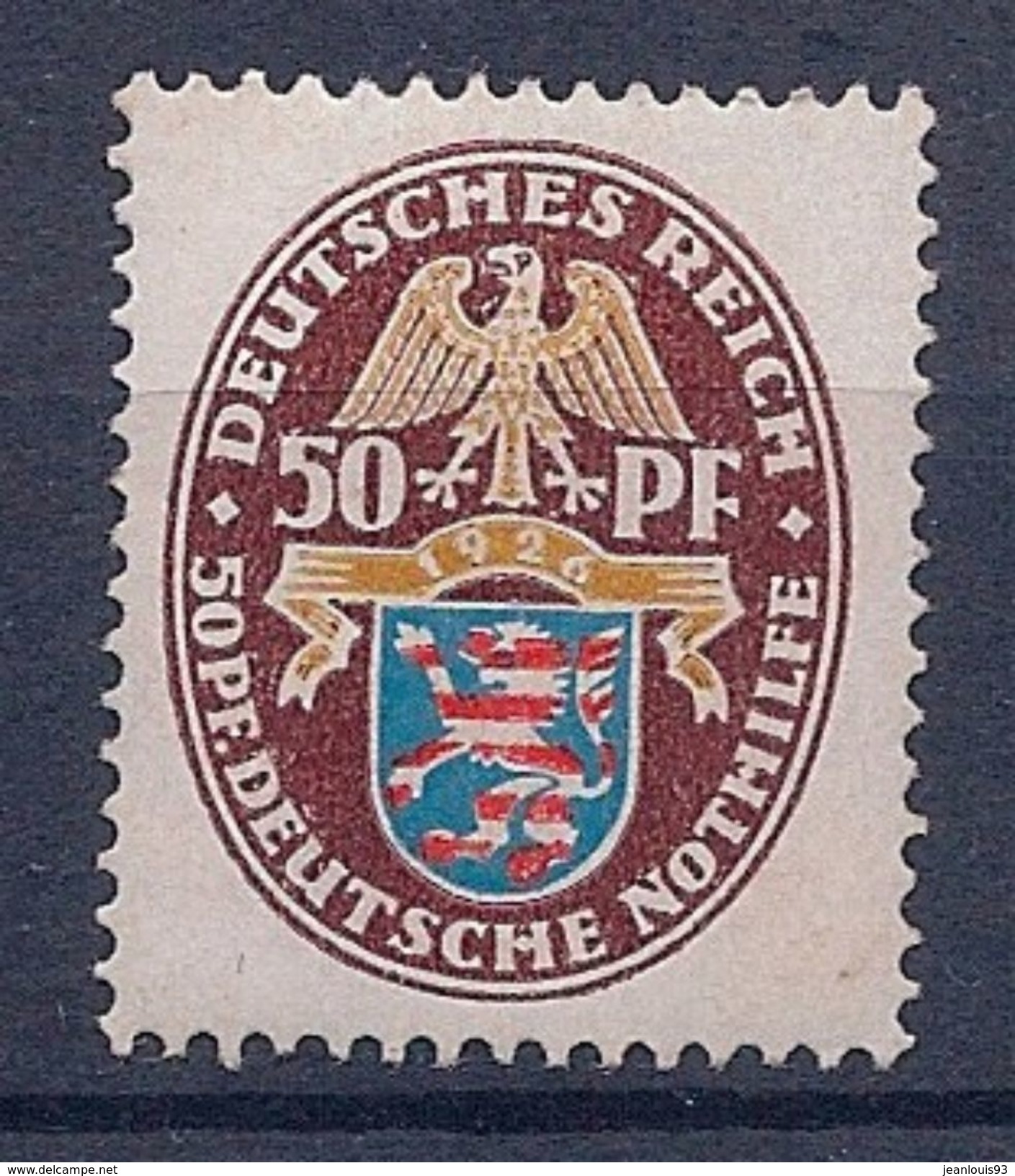 ALLEMAGNE REICH - 393  BLASON NEUF* MLH COTE 80 EUR - Neufs