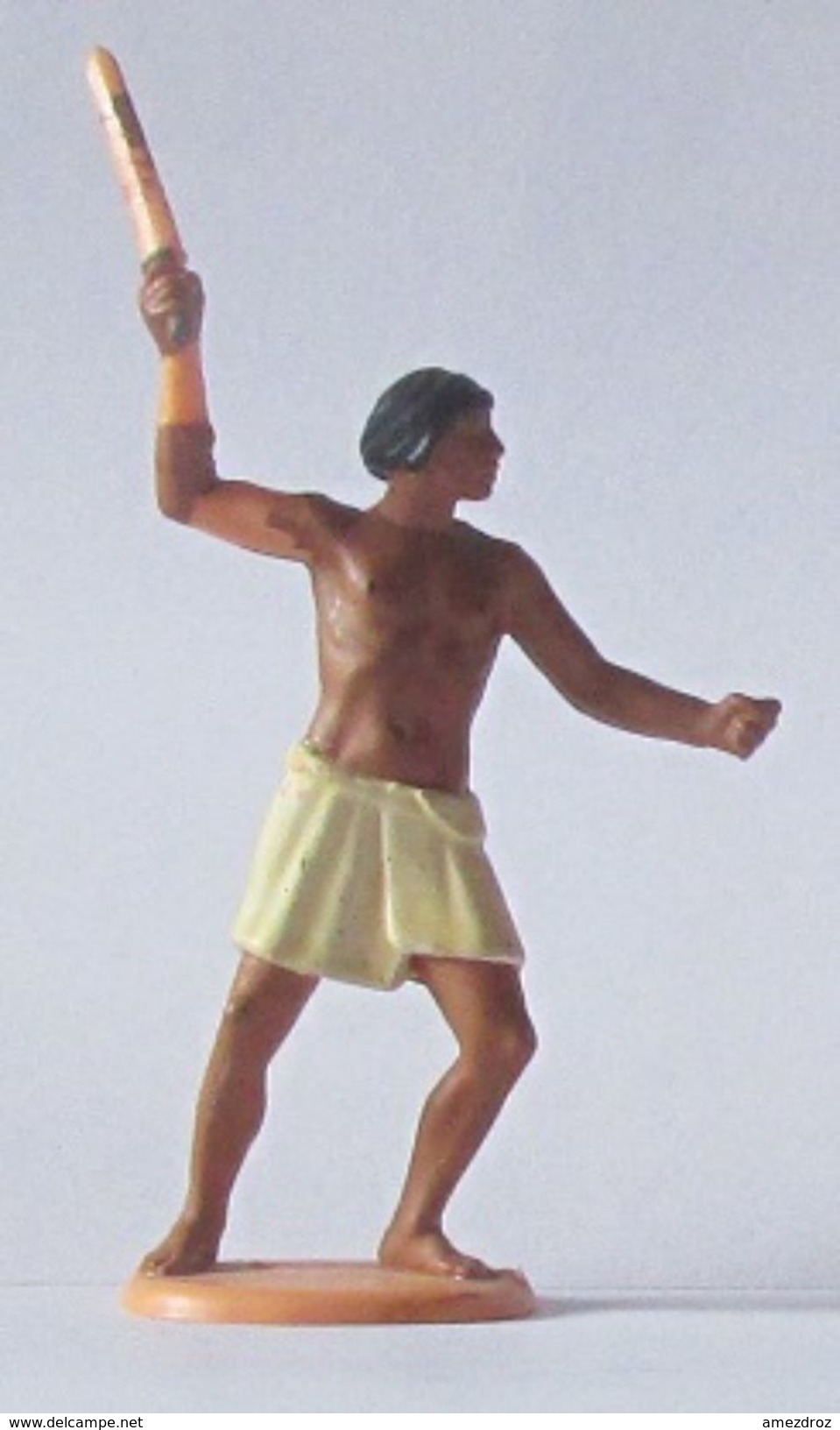 Rare Figurine ATLANTIC 1/32 Egyptien Antique Avec épée Tirée De La Boite N° 1505 - Autres & Non Classés