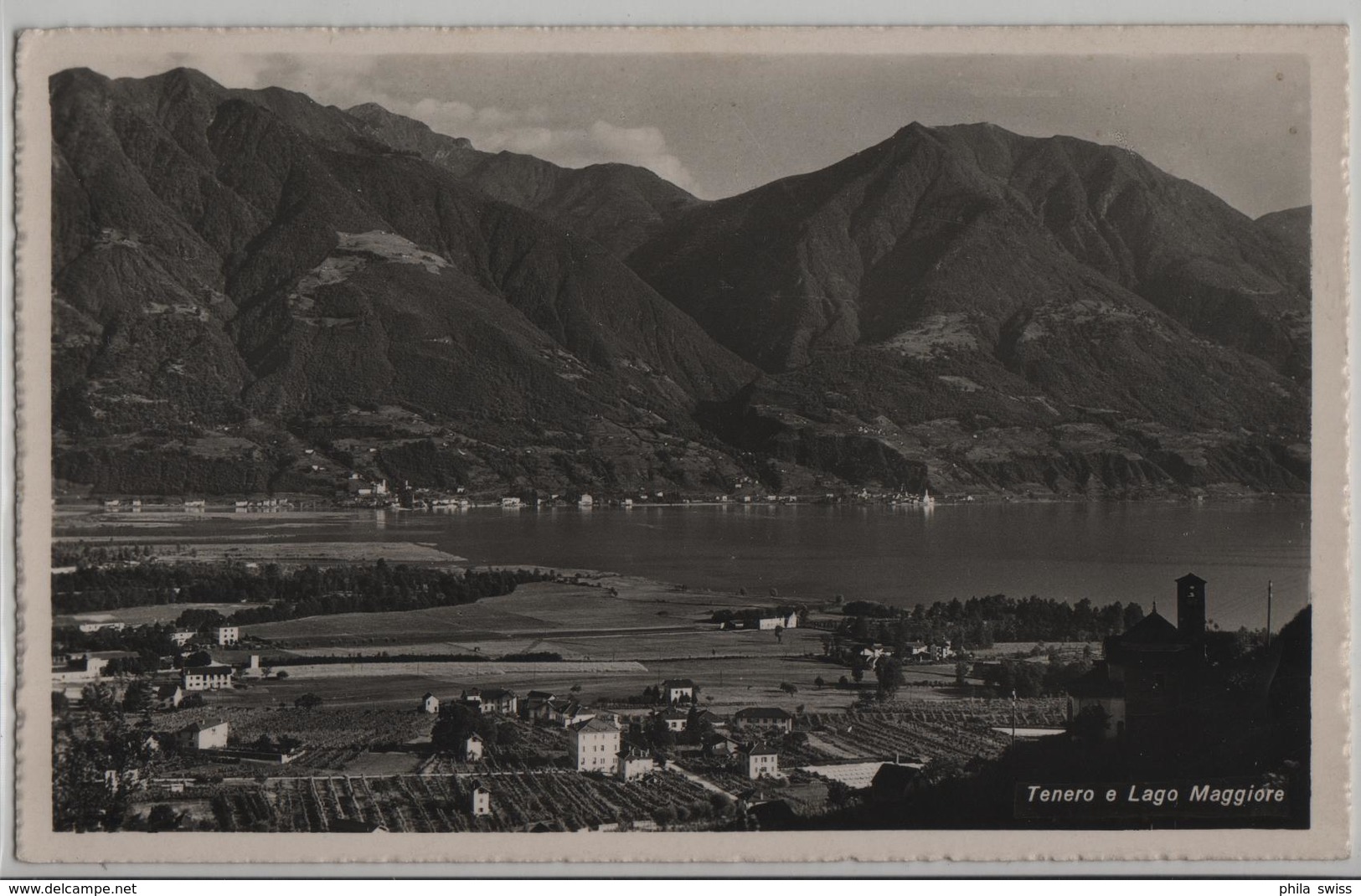 Tenero E Lago Maggiore - Photo: E. Steinemann - Tenero-Contra