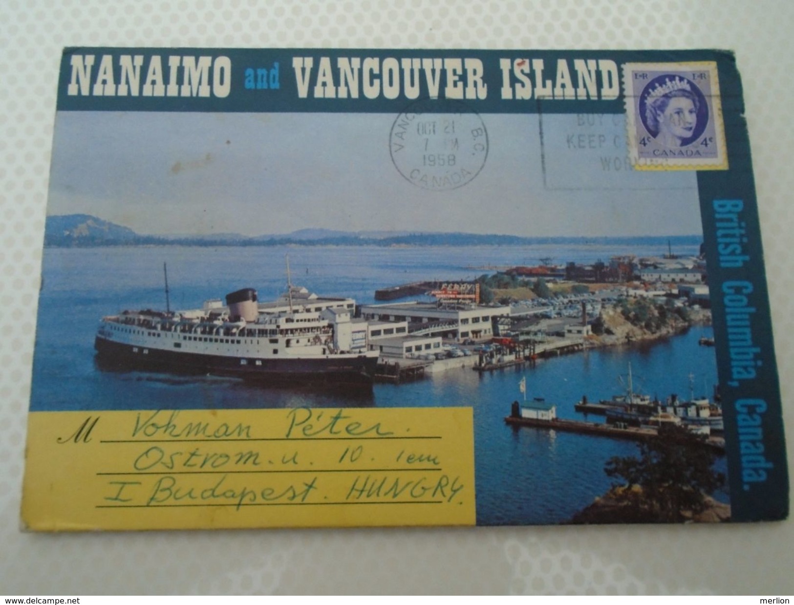 D152325 Booklet Nanaimo And Vancouver - British Columbia -Canada PU 1958 - Nanaimo