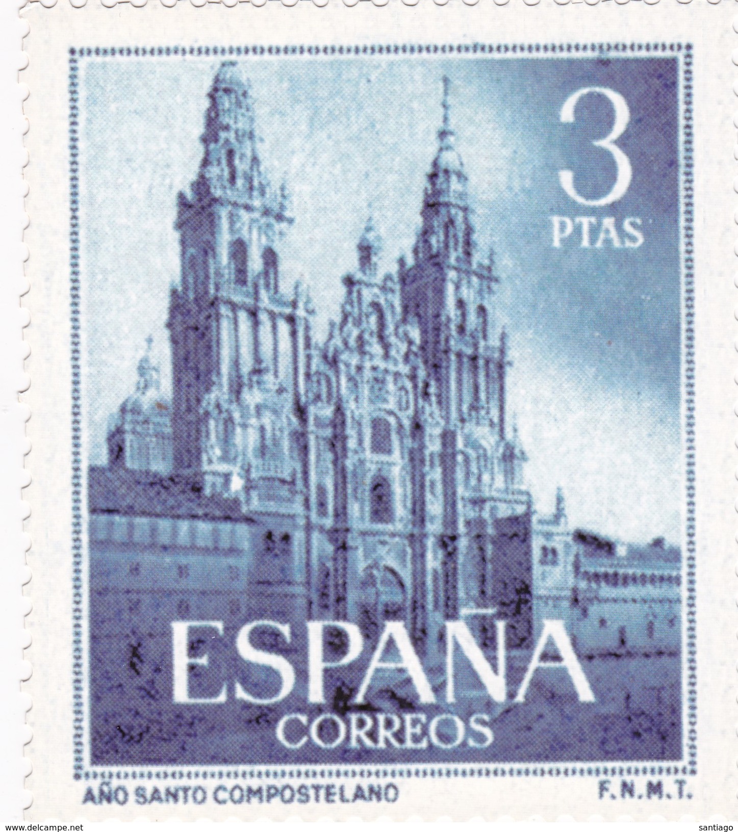 Espana  : Ano Santo Compostelano : Tarjetas Postales Con Copia Del Sellos /  7 Tarjetas / ( 15 X 13 ) Y (  11 X 19 ) Cm - Autres & Non Classés