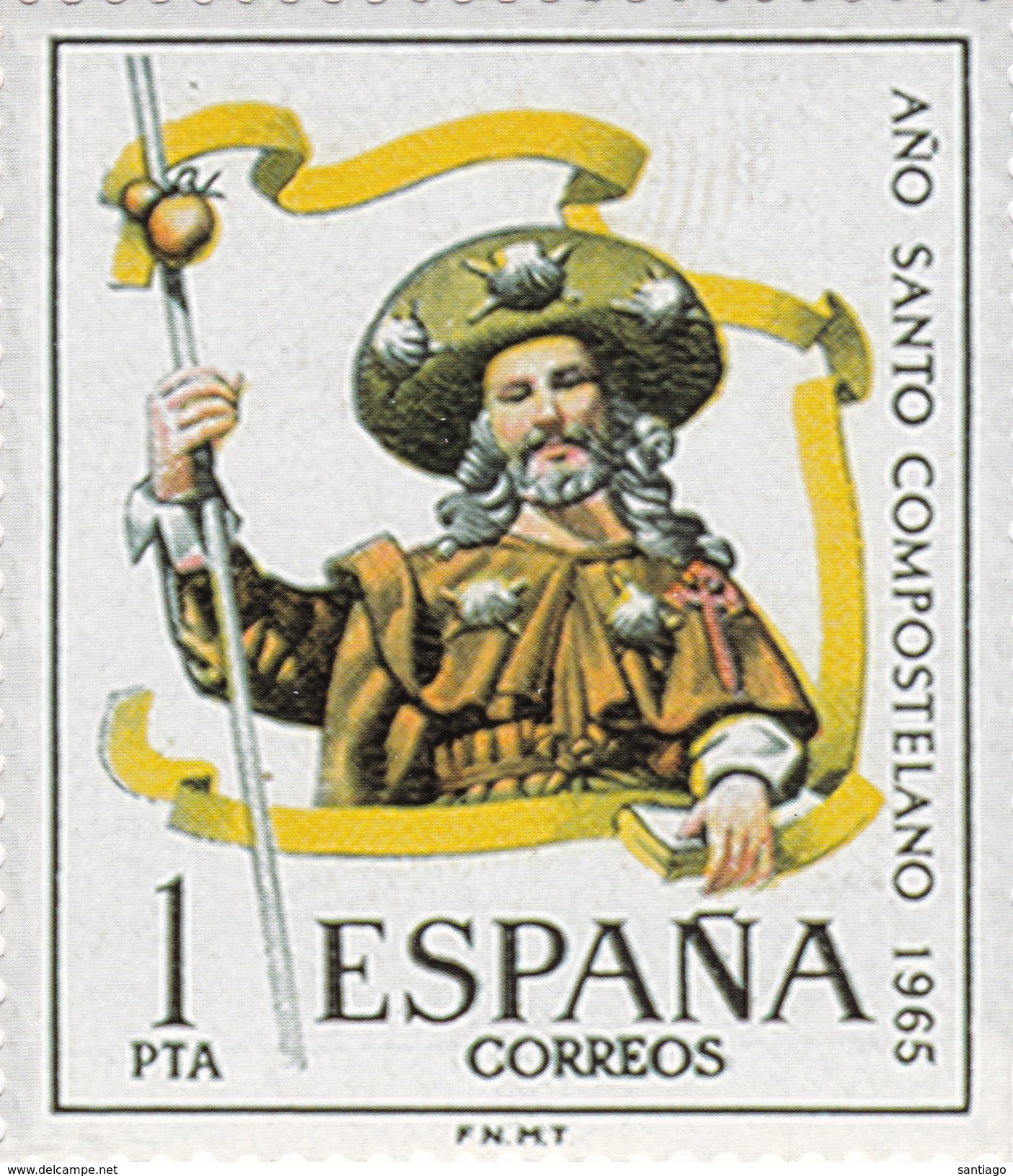 Espana  : Ano Santo Compostelano : Tarjetas Postales Con Copia Del Sellos /  7 Tarjetas / ( 15 X 13 ) Y (  11 X 19 ) Cm - Autres & Non Classés