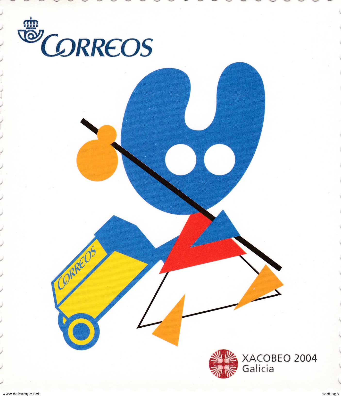 Espana  : Ano Santo Compostelano : Tarjetas Postales Con Copia Del Sellos /  7 Tarjetas / ( 15 X 13 ) Y (  11 X 19 ) Cm - Otros & Sin Clasificación