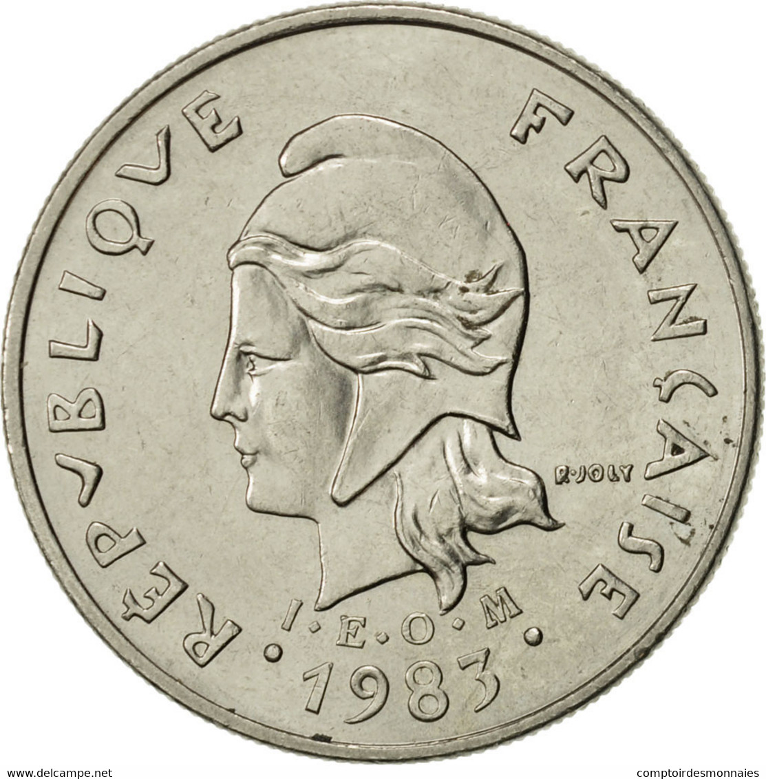 Monnaie, Nouvelle-Calédonie, 10 Francs, 1983, Paris, SUP, Nickel, KM:11 - Nieuw-Caledonië