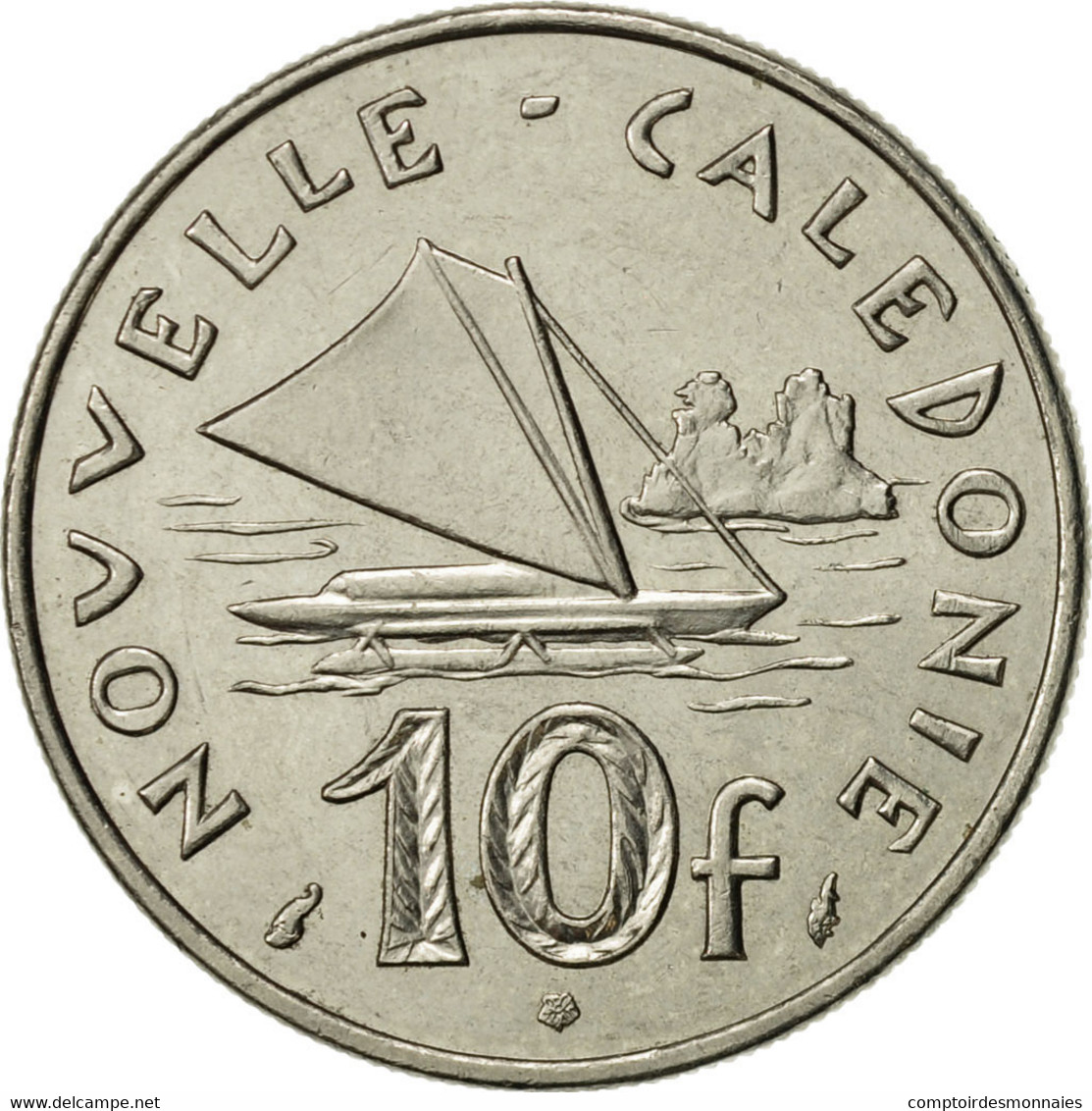 Monnaie, Nouvelle-Calédonie, 10 Francs, 1983, Paris, SUP, Nickel, KM:11 - Nieuw-Caledonië