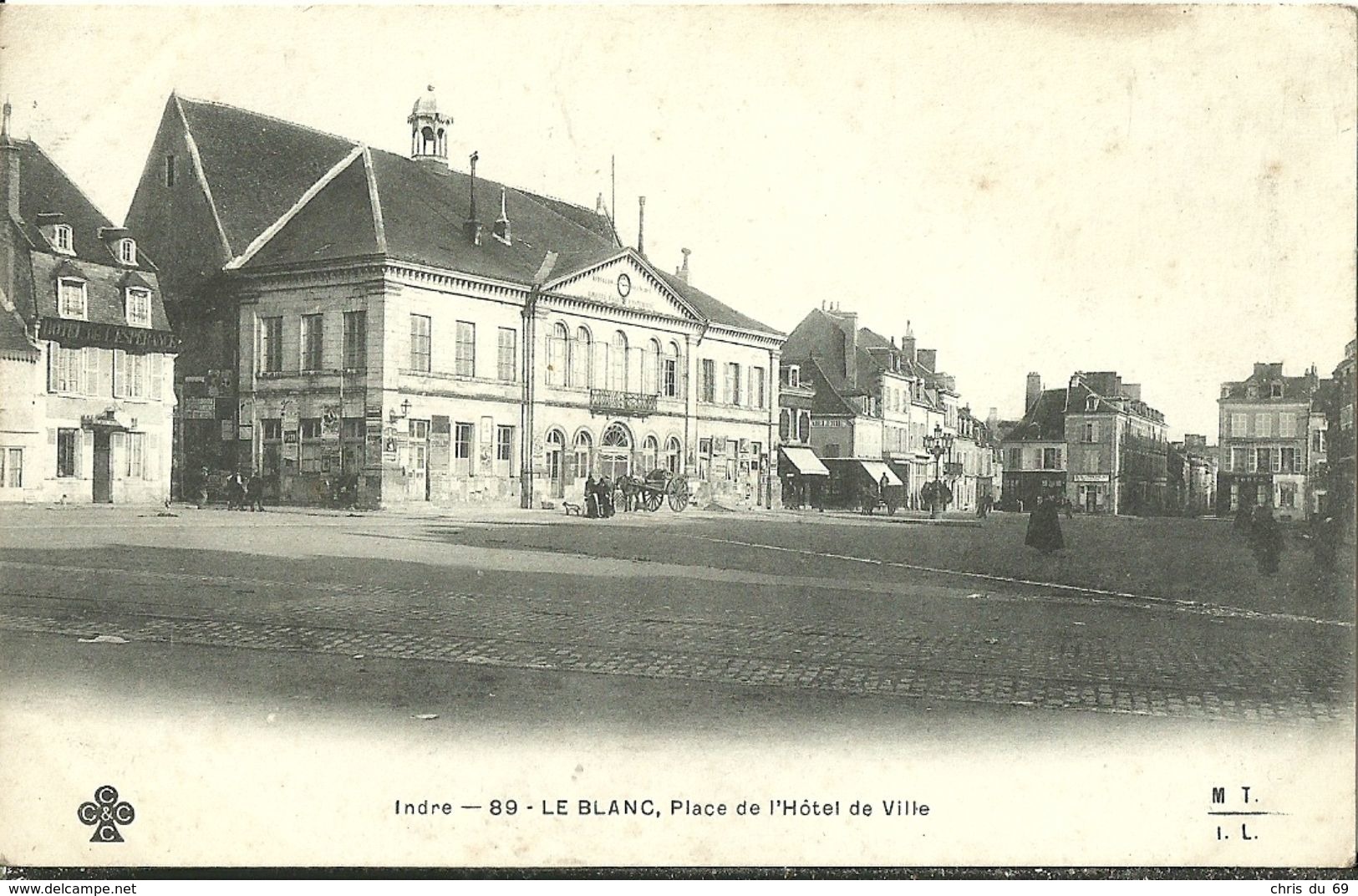 Le Blanc Place De L Hotel De Ville - Le Blanc