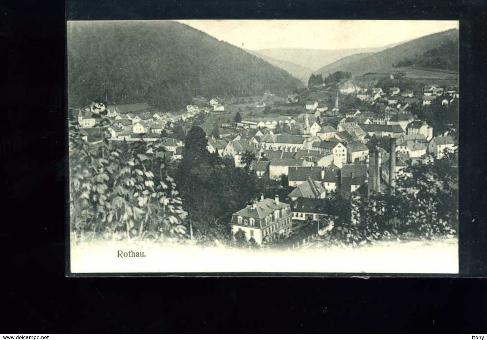 CPA  :  Rothau   :carte écrite  1909 - Rothau