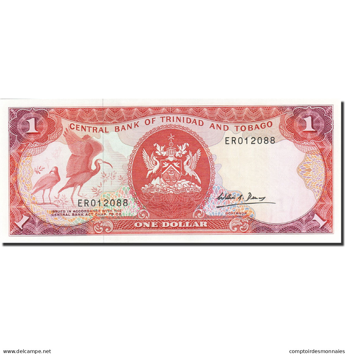 Billet, Trinidad And Tobago, 1 Dollar, 1985, Undated (1985), KM:36b, NEUF - Trinidad & Tobago