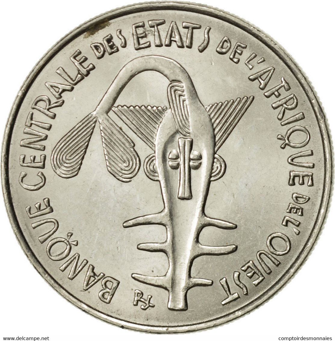 Monnaie, West African States, 100 Francs, 1978, Paris, TTB+, Nickel, KM:4 - Costa De Marfil
