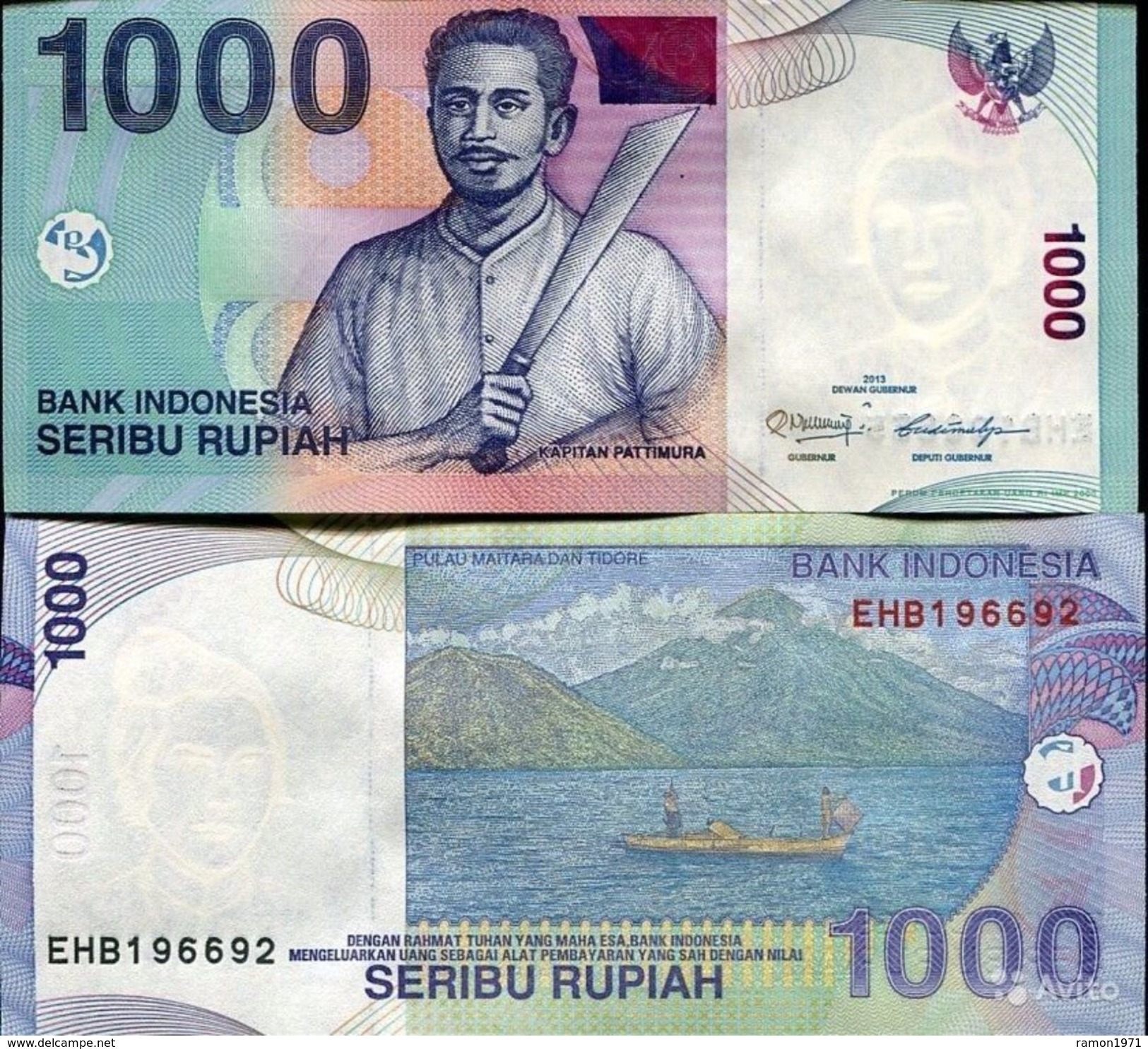 Indonesia - 1000 Rupees 2000 - 13 UNC - Indonesië