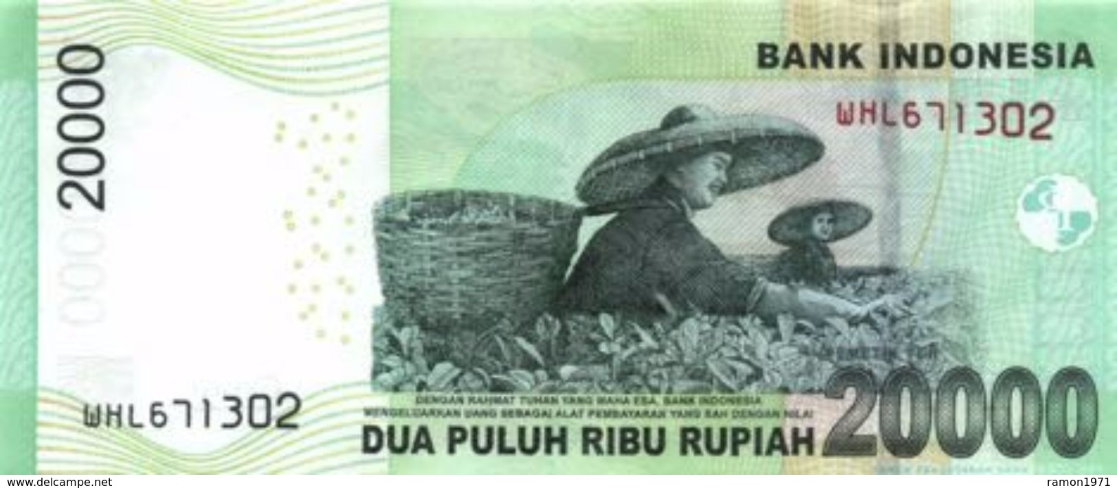 Indonesia - 20000 Rupees 2015 UNC - Indonésie