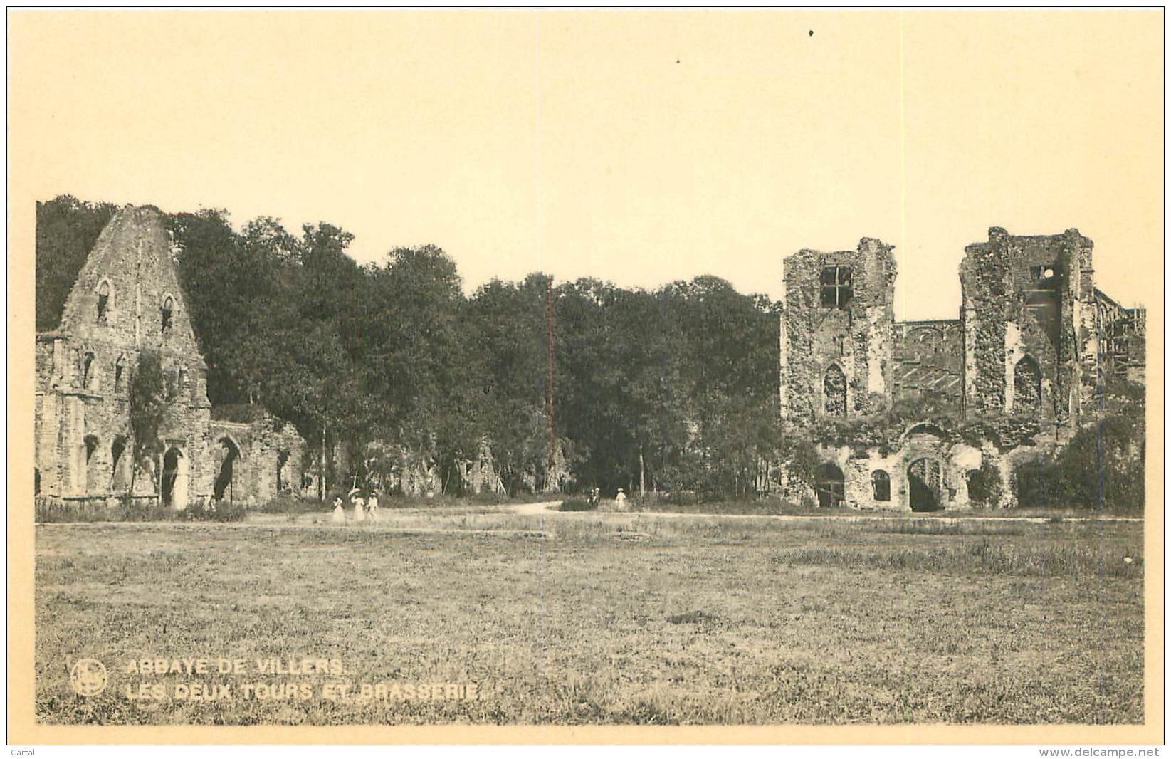 Abbaye De VILLERS - Les Deux Tours Et Brasserie - Villers-la-Ville