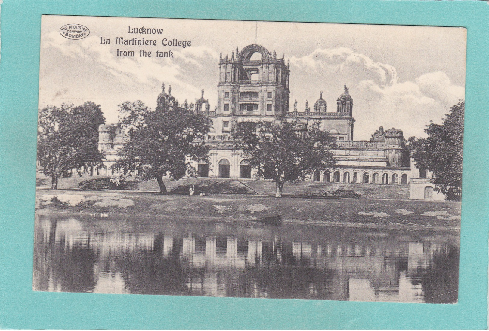 Old Postcard Of La Martinlere College,Lucknow, Uttar Pradesh, India,Y39. - India