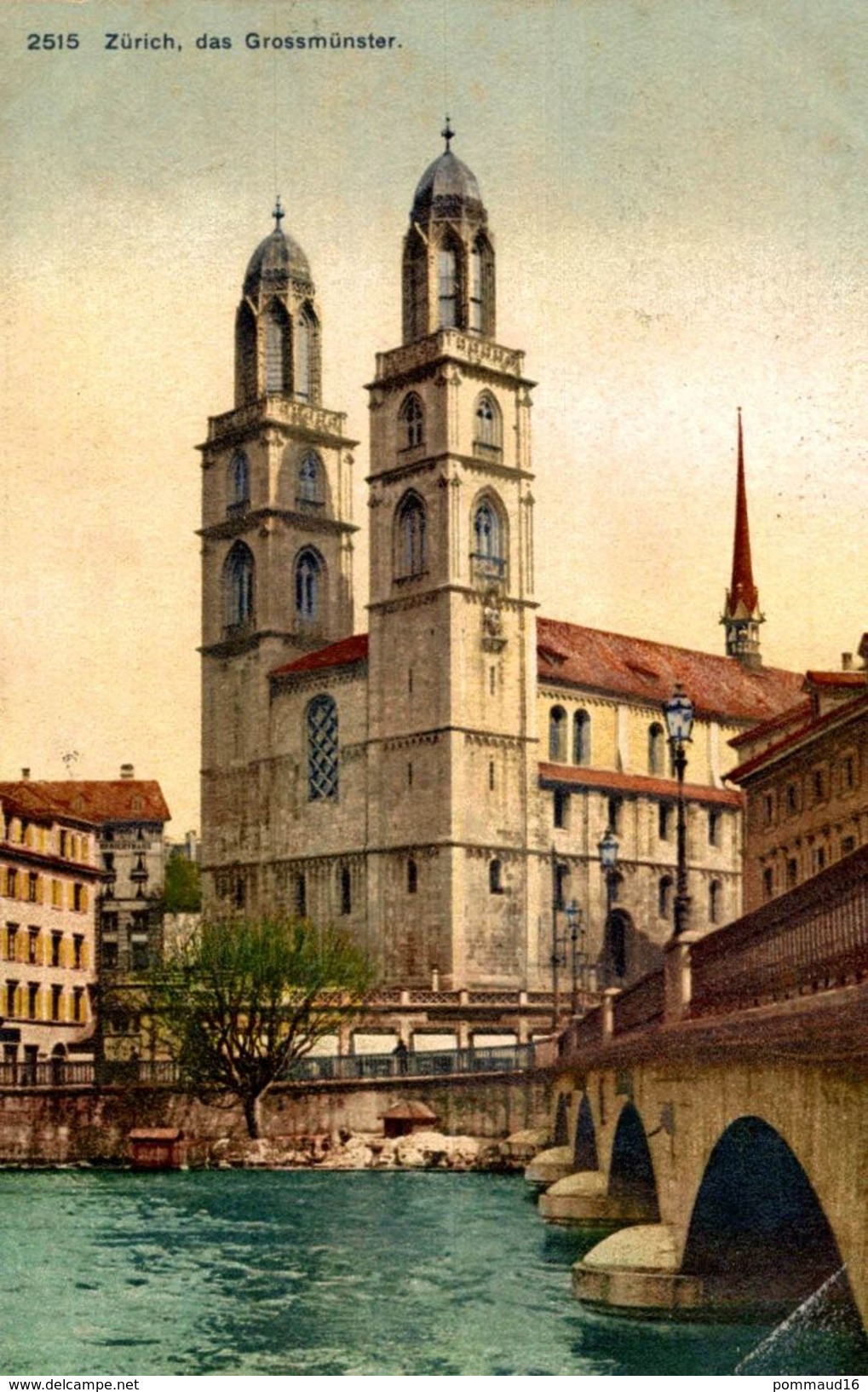 CPA Suisse, Zürich Das Grossmünster - Zürich