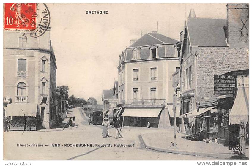 Rochebonne       35       Route De Rotheneuf   - Tramway -                (voir Scan) - Sonstige & Ohne Zuordnung