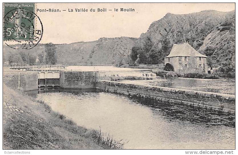 Pont Réan      35        Vallée Du Boël Et Le Moulin A Eau     (voir Scan) - Other & Unclassified