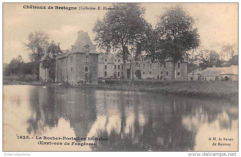 Le Rocher Portail En St Brice      35        Le Château    (voir Scan) - Andere & Zonder Classificatie