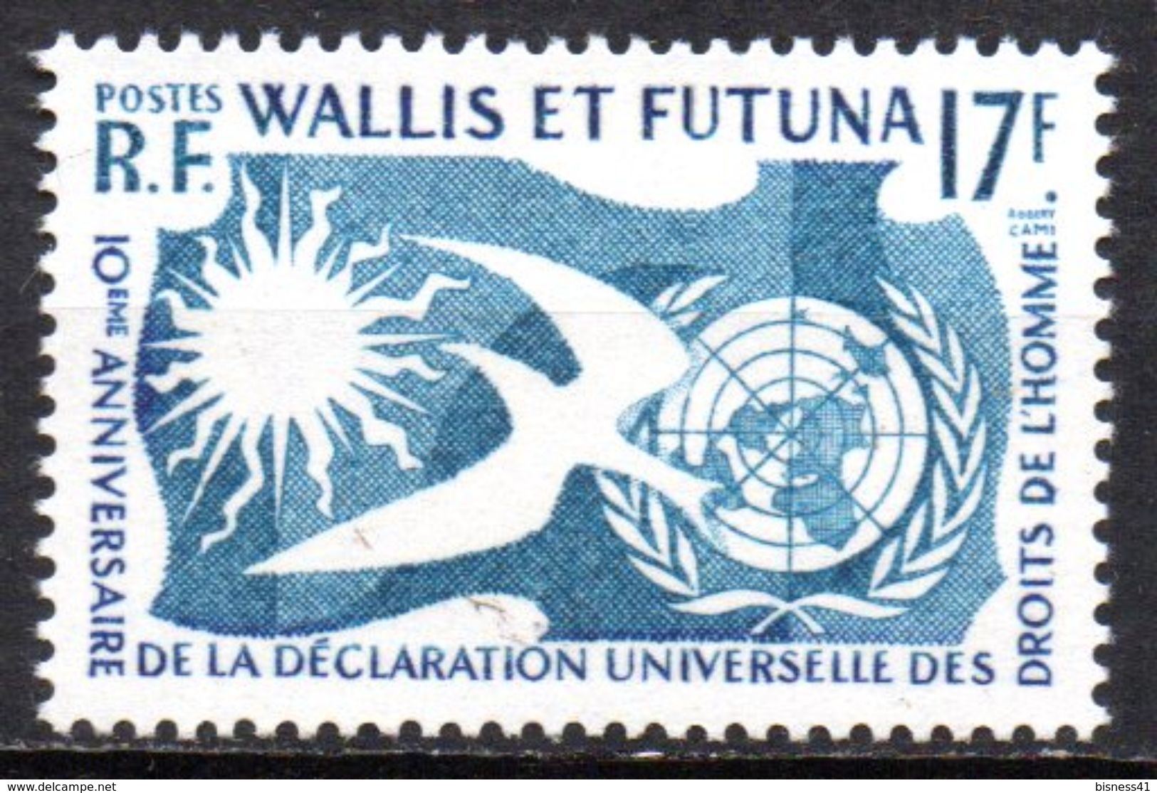 Col 4/ Wallis Et Futuna  N°  160  Neuf X MH Cote 4,70&euro; - Unused Stamps