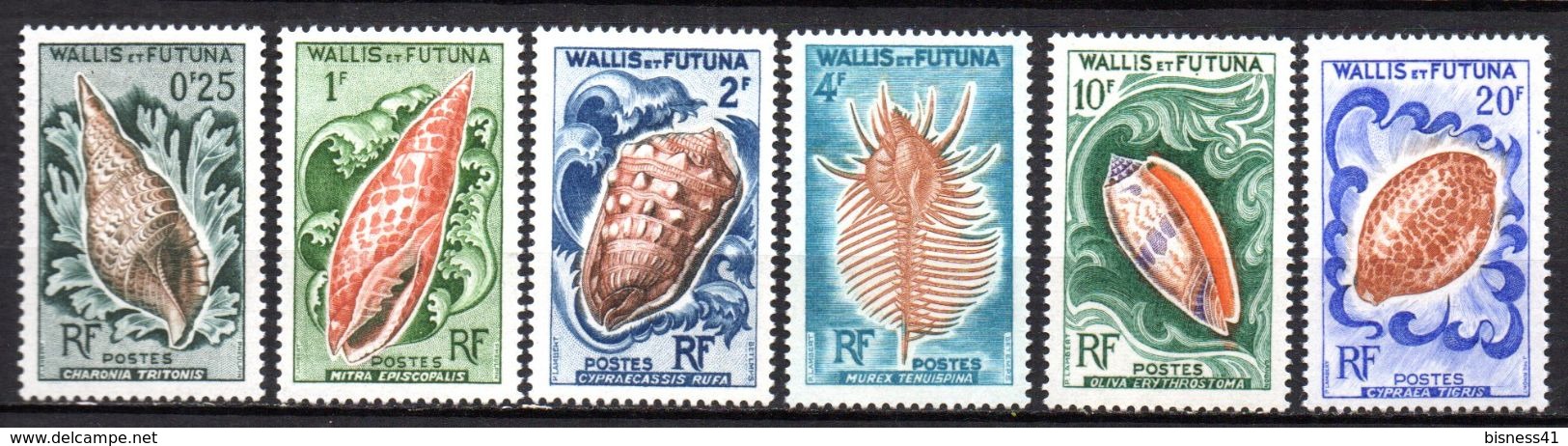 Col 4/ Wallis Et Futuna  N°  162 à 167  Neuf X MH Cote 25,00&euro; - Unused Stamps