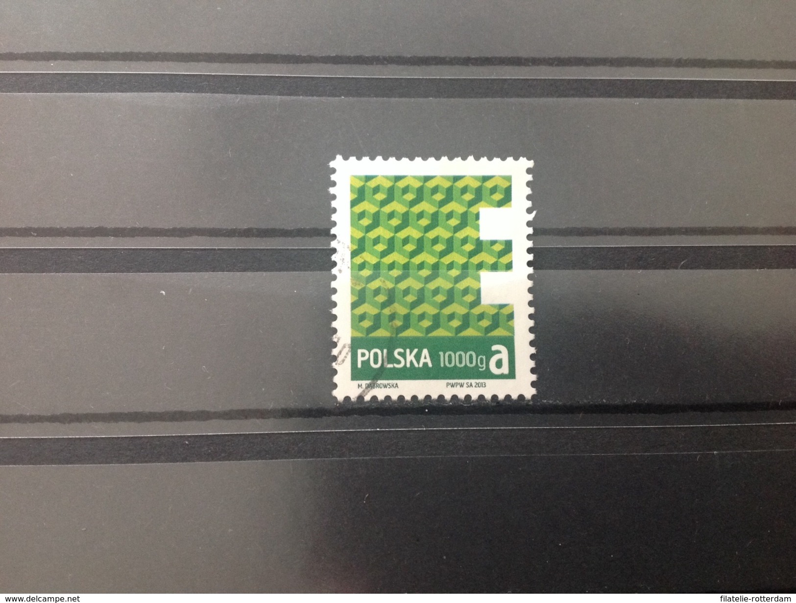 Polen / Poland - Economy Groen (1000g) 2013 - Used Stamps