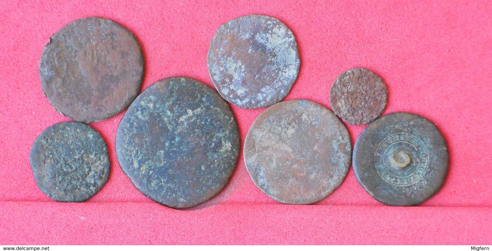 LOT 7 PIECES TO IDENTIFY     - (Nº10371) - Origine Inconnue