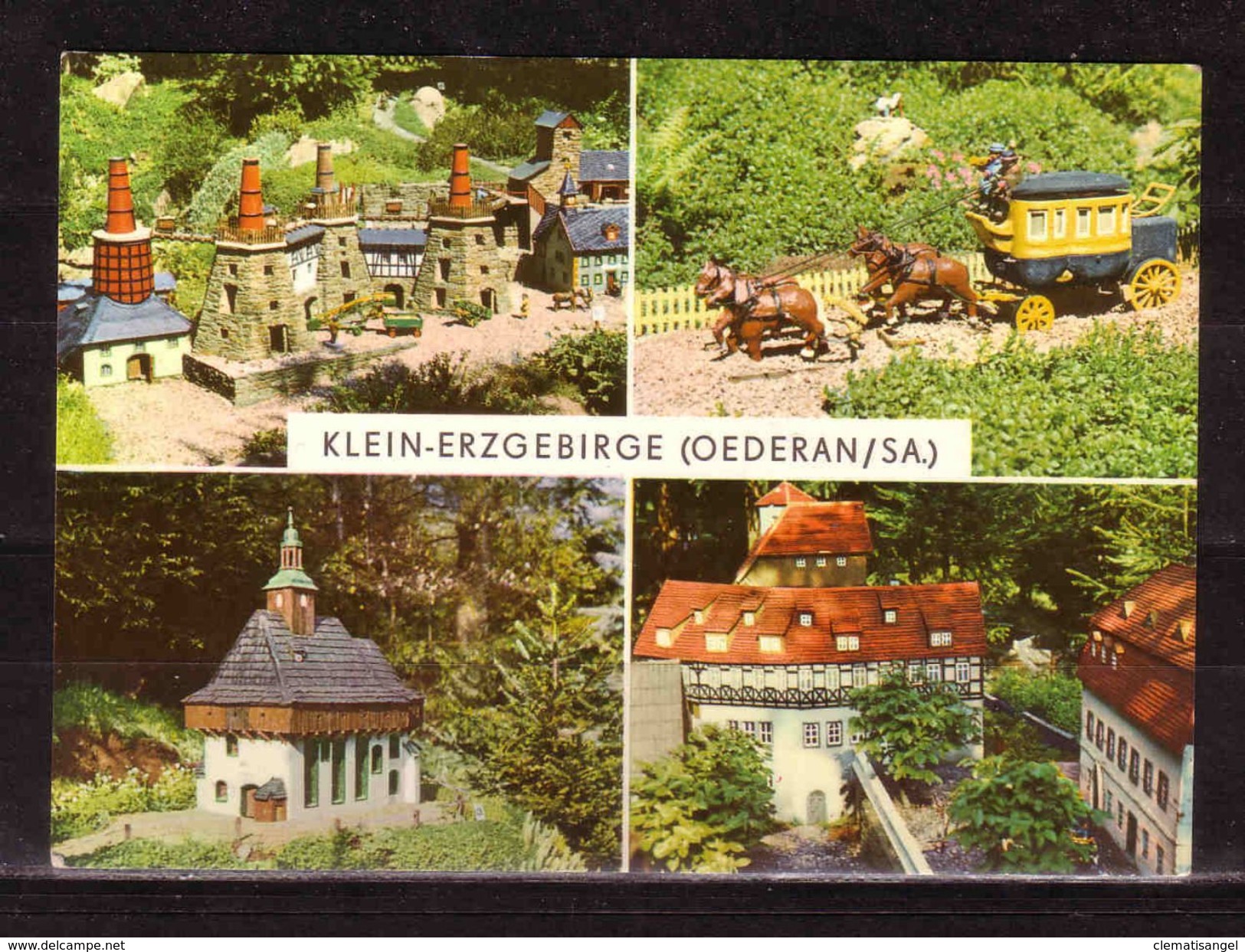 370p * OEDERAN * MINIATURPARK * KLEIN ERZGEBIRGE **!! - Oederan