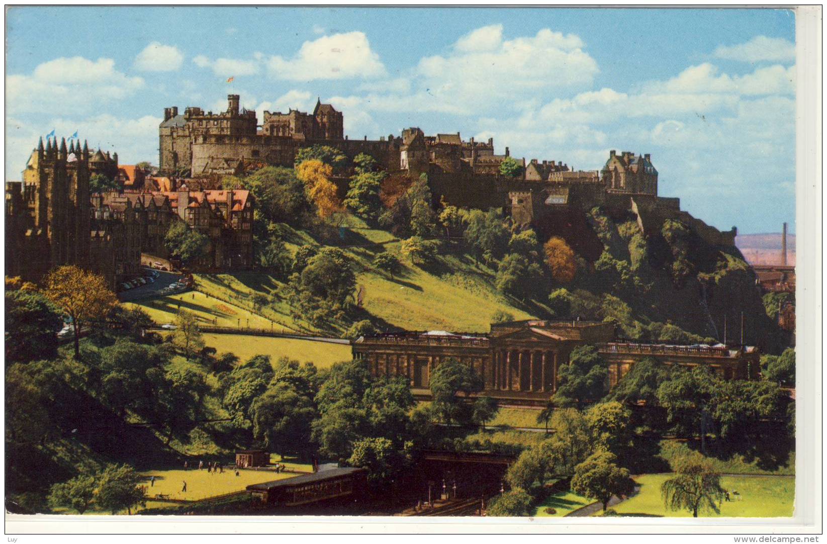 EDINBURGH - The Castle  , Used - Midlothian/ Edinburgh