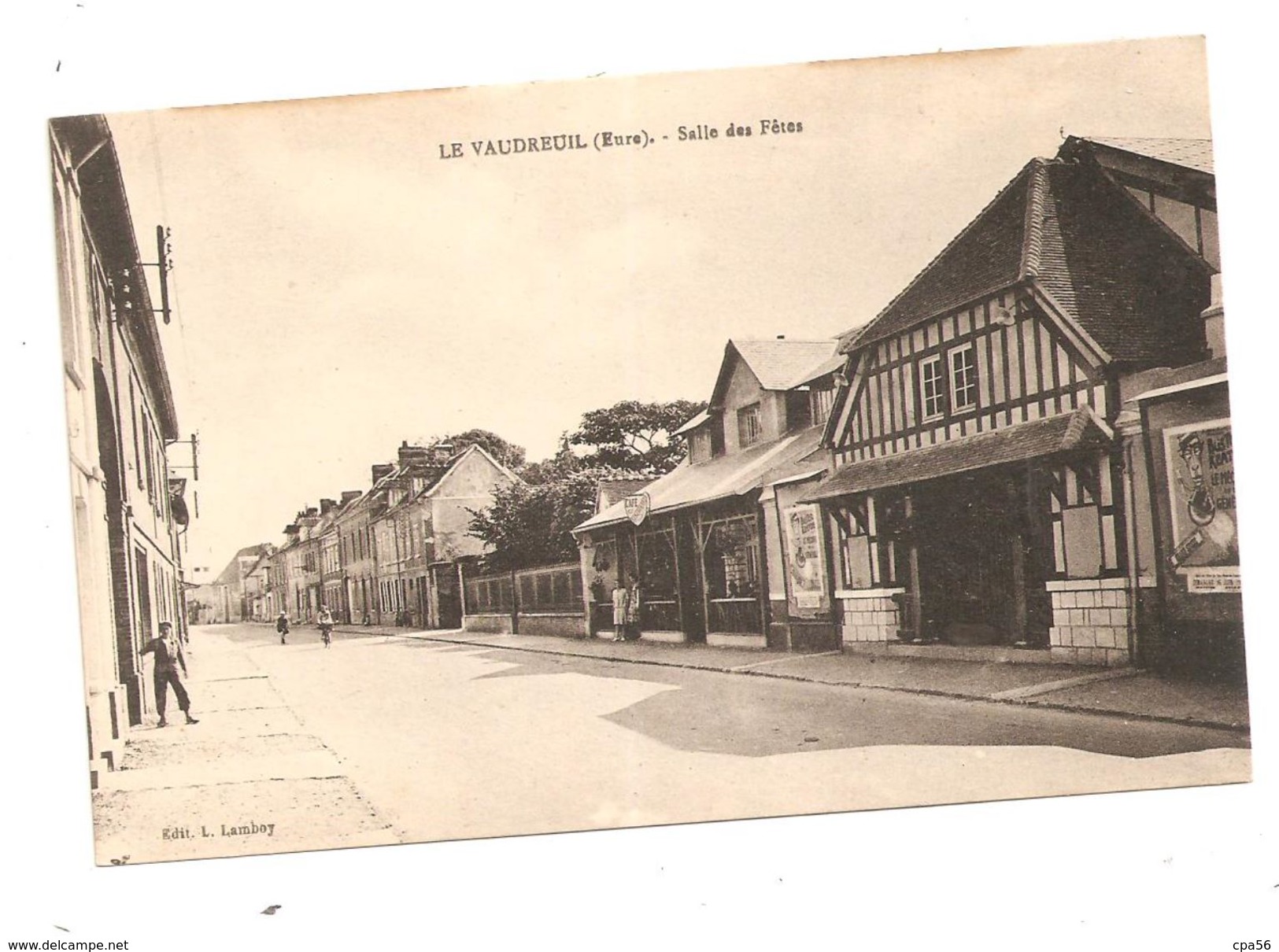 VENTE DIRECTE - LE VAUDREUIL - Salle Des Fêtes - DESAIX LAMBOY éditeur - Le Vaudreuil