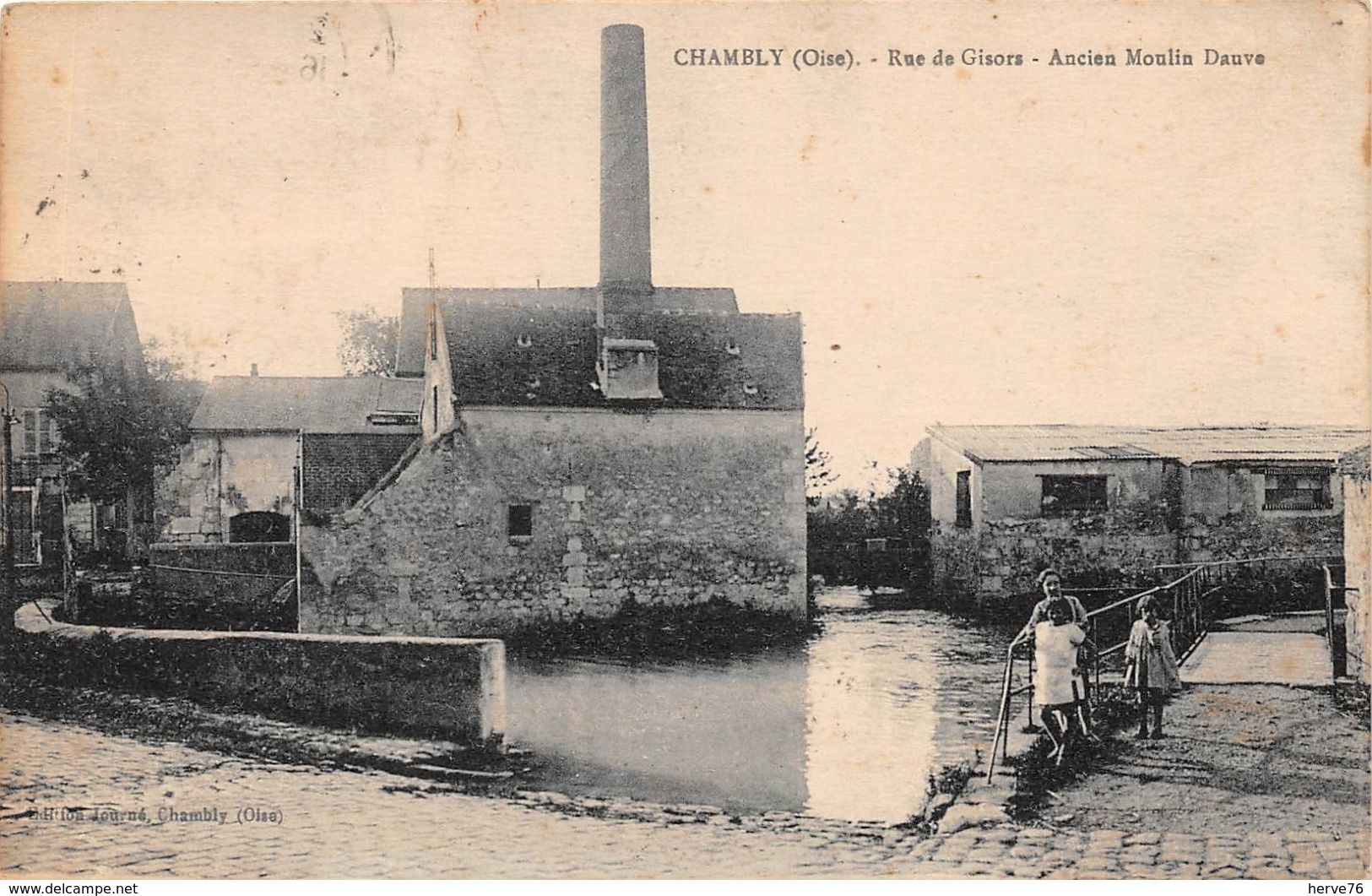 CHAMBLY - Rue De Gisors - Ancien Moulin Dauve - Autres & Non Classés