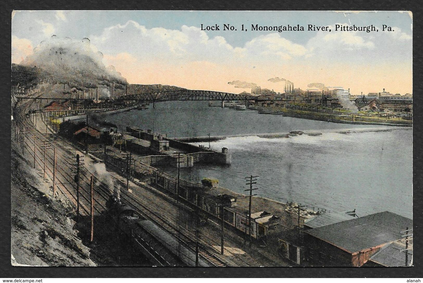 PITTSBURGH Lock N°1 Monongahela River USA (PA) - Pittsburgh