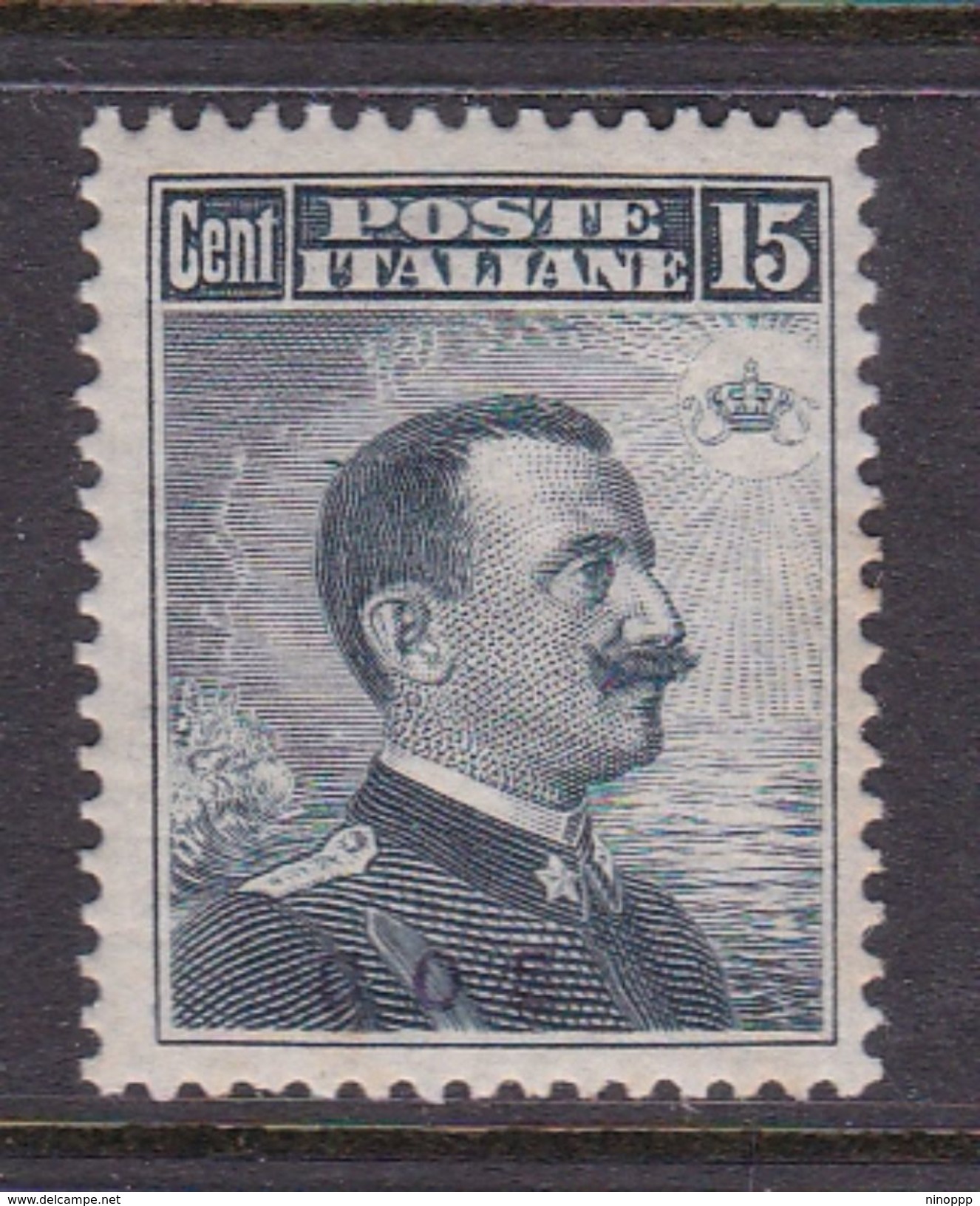 Italy-Colonies And Territories-Aegean-Coo S 4  1912 15c Slate MNH - Aegean (Coo)