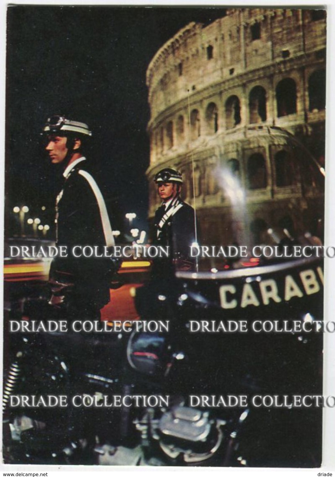 CARTOLINA CARABINIERI MOTOCICLISTI - Polizia – Gendarmeria