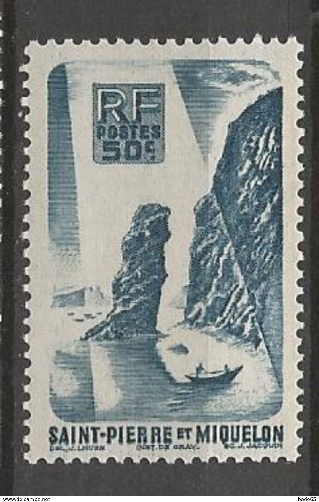 ST PIERRE ET MIQUELON  N° 328  NEUF** LUXE SANS  CHARNIERE / MNH - Ungebraucht