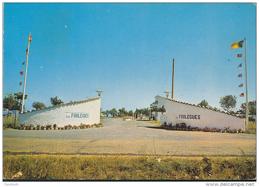 34 // VENDRES   Camping LES FOULEGUES, Entrée Du Camping - Autres & Non Classés