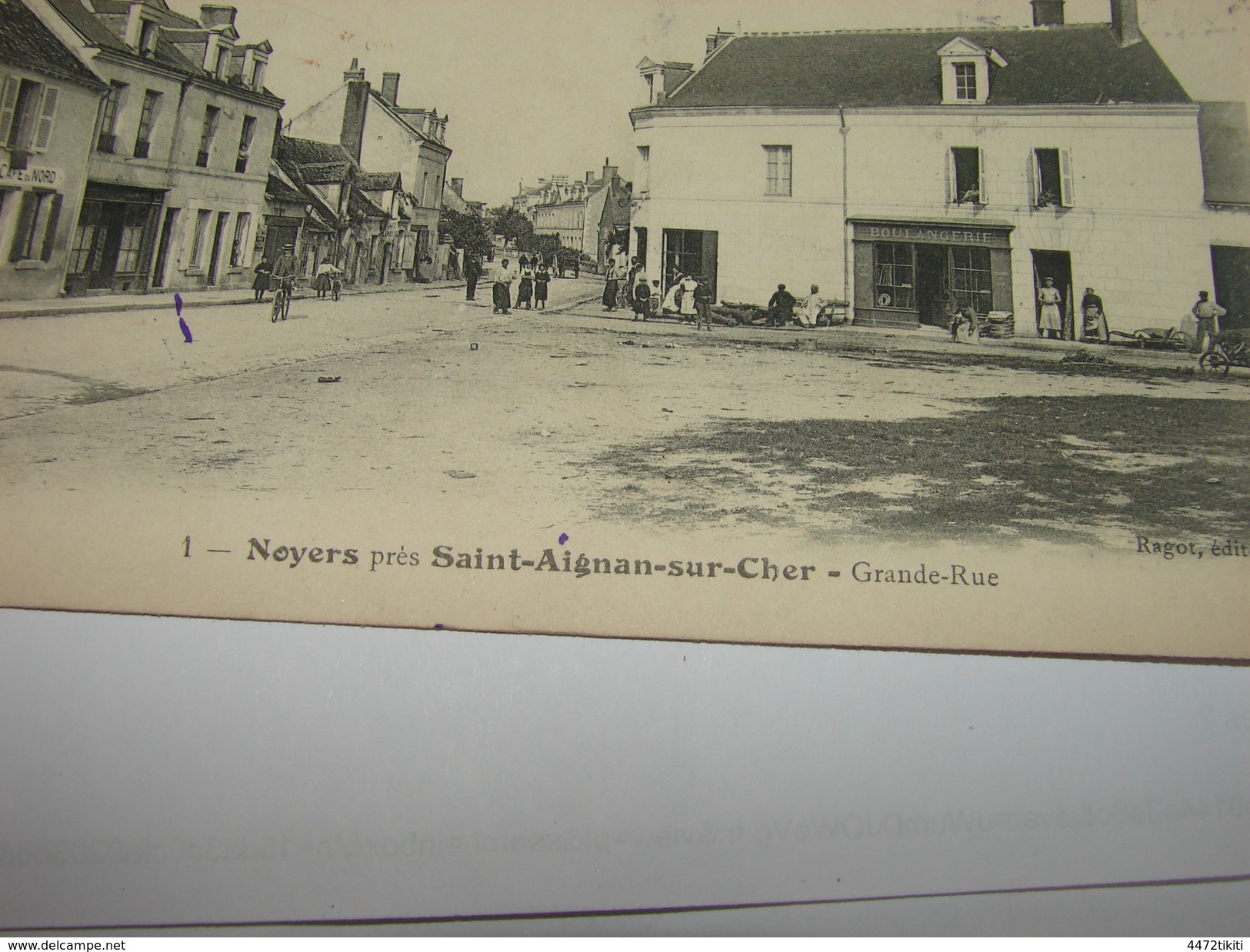 C.P.A.- Noyers (41) - Grande Rue - 1908 - SUP (J12) - Noyers Sur Cher