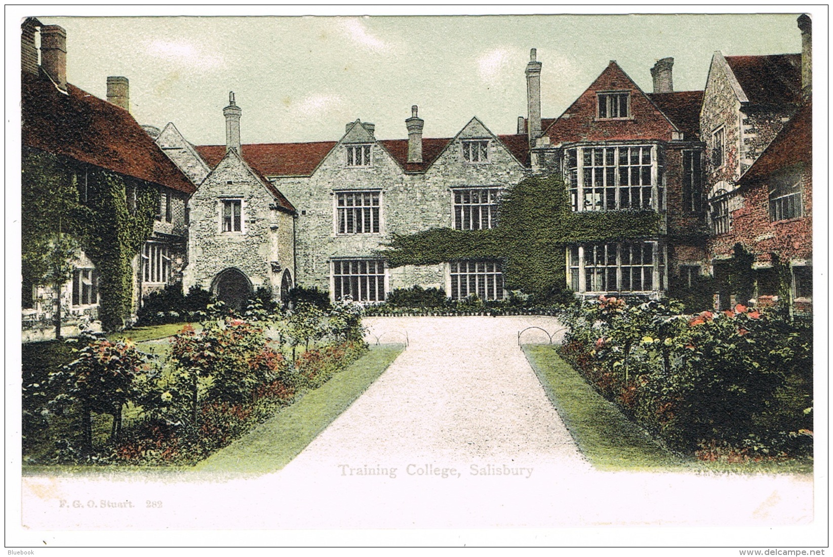 RB 1169 - FGO F.G.O Stuart Postcard - Training College Salisbury - Wiltshire - Salisbury