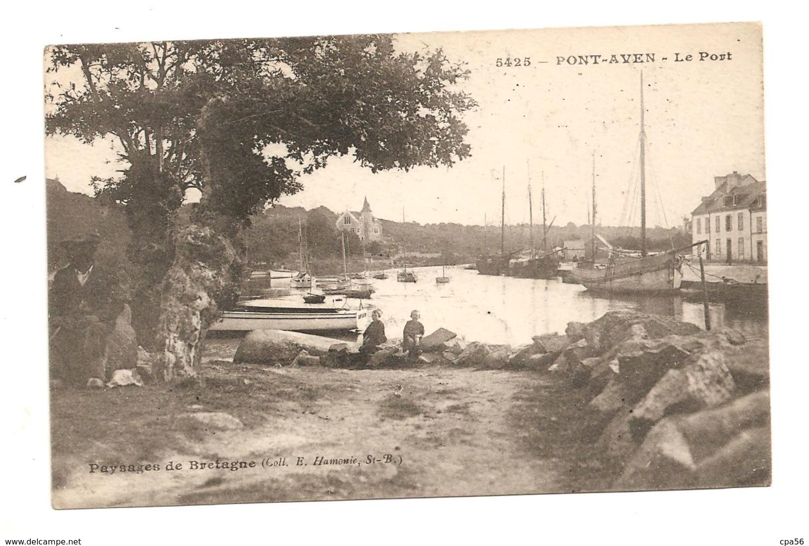 PONT-AVEN - Le Port - Hamonic éditeur - Pont Aven