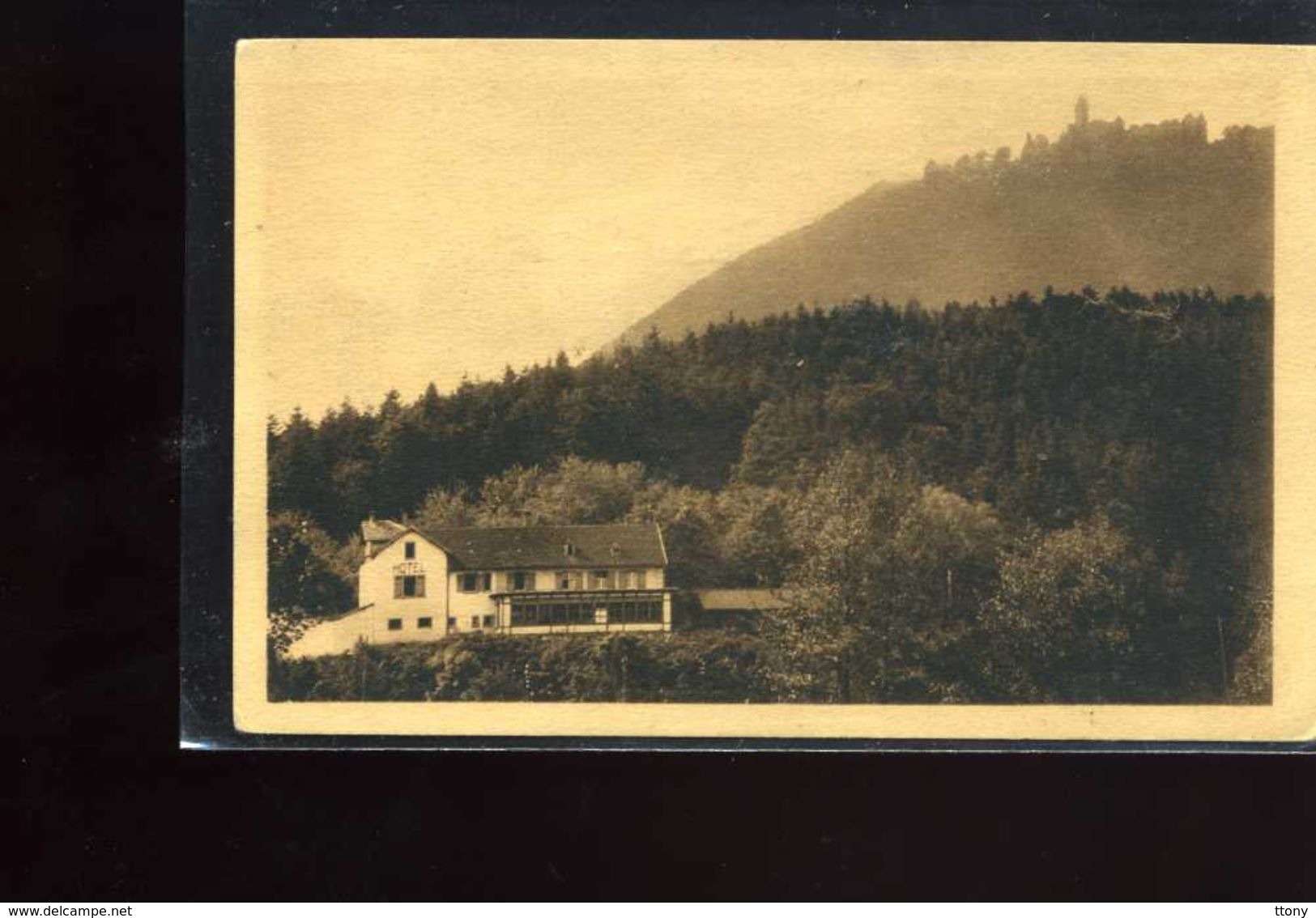 CPA     La  Vancelle-gare     Restaurant    Ch.Frantz   : Carte écrite - Lauterbourg