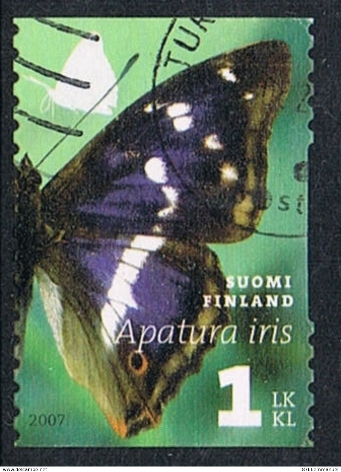 FINLANDE N°1827  Papillon - Gebraucht