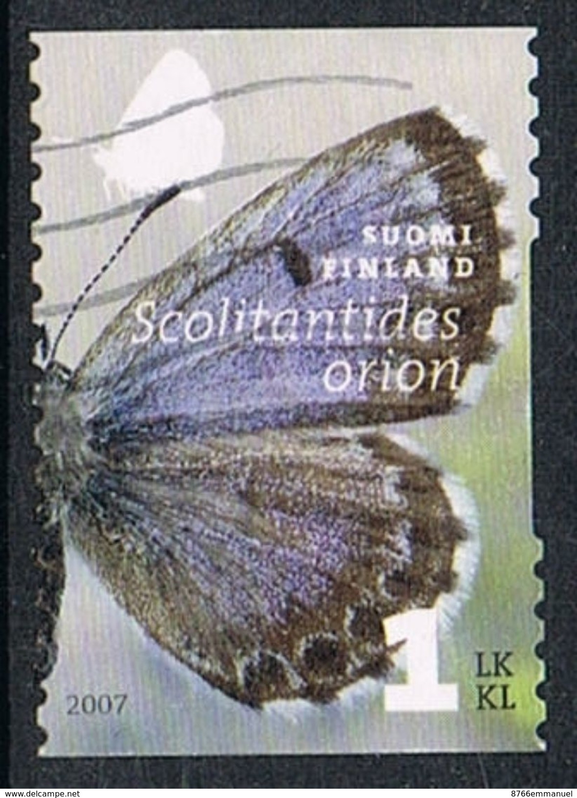 FINLANDE N°1828  Papillon - Oblitérés